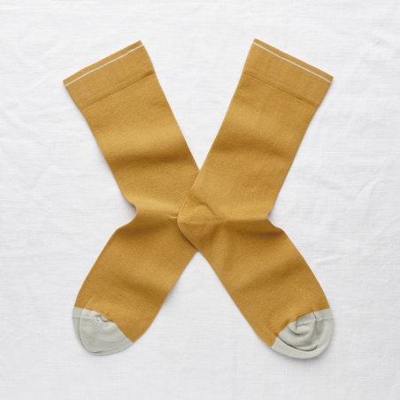 Chaussettes Ocre